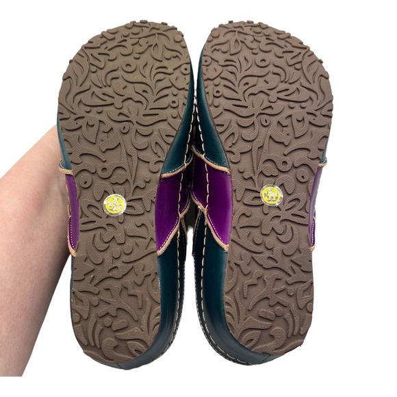 NWOB L'Artiste by Spring Step Riverview Clogs Women's Size 6.5 Leather Clogs - Picture 5 of 7